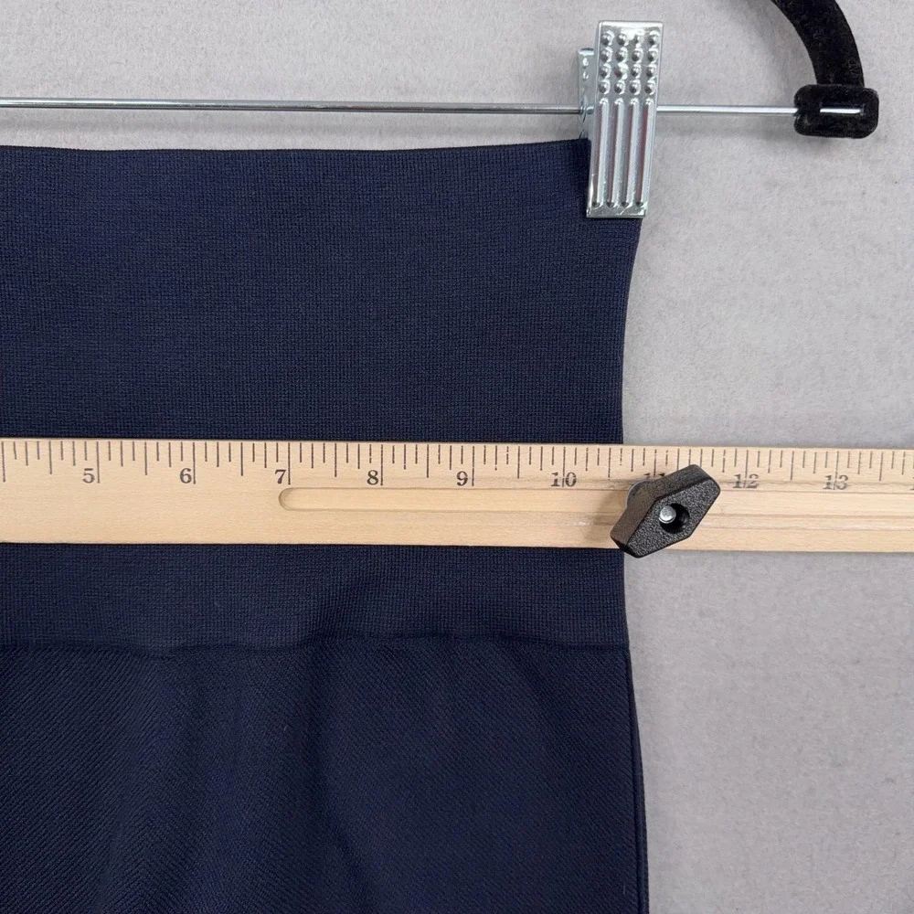 Spanx Leggings Pants Womens Small Navy High Waist Shaping Tummy Control - Picture 9 of 14